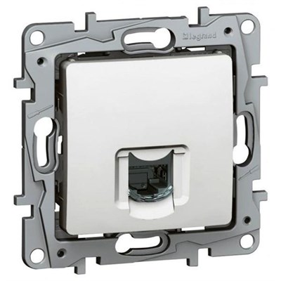 Розетка LEGRAND Etika RJ11 (белый) 672240 - фото 44697