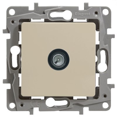 Розетка LEGRAND Etika TV простая 2дБ (слон. кость) 672351 - фото 44706