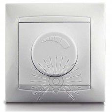 Реостат MONO 800W механизм+регулятор белый - фото 45065