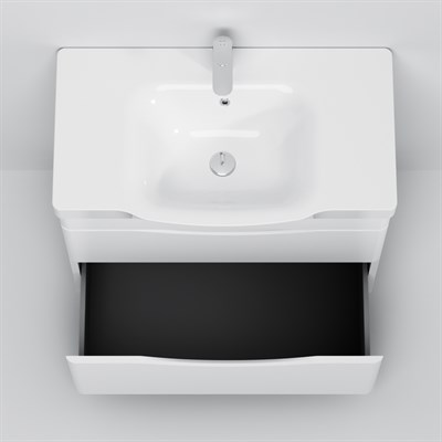 База AM.PM под раковину Like, напольная, 80 см, 2 ящика, белый, глянцевая M80FSX0802WG/32 - фото 45095