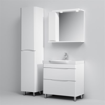 База AM.PM под раковину Like, напольная, 80 см, 2 ящика, белый, глянцевая M80FSX0802WG/32 - фото 45098