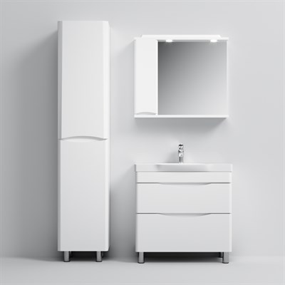 База AM.PM под раковину Like, напольная, 80 см, 2 ящика, белый, глянцевая M80FSX0802WG/32 - фото 45099