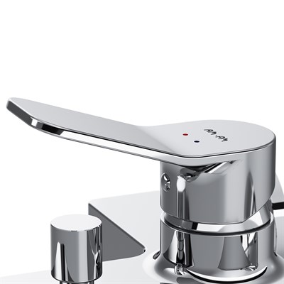 Смеситель AM.PM X-Joy для ванны и душа, излив 164мм, хром F85A10000 - фото 45113