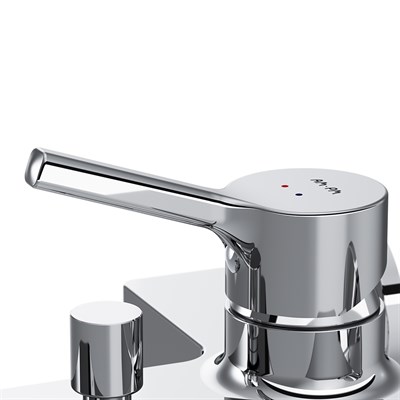 Смеситель AM.PM для ванны и душа X-Joy S, излив 164 мм, хром F85B10000 - фото 45123