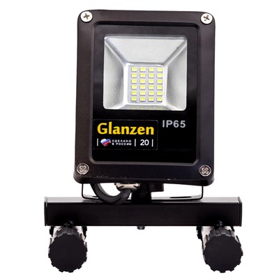 Прожектор светодиодный GLANZEN переносной FAD-0014-20 - фото 45246
