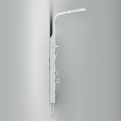 Панель гидромассажная АМ.РМ 3 форсунки пол. д/аксес. верх. душ Joy 1360х320 W85P-2-136AW - фото 45270