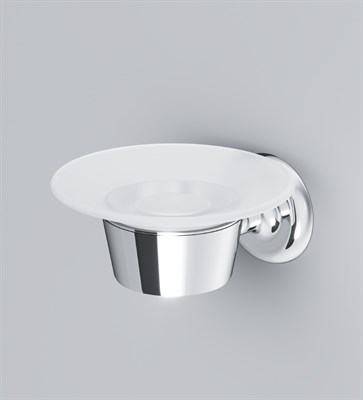 Мыльница AM.PM Like стеклянная с настенным держателем A8034200 - фото 45332