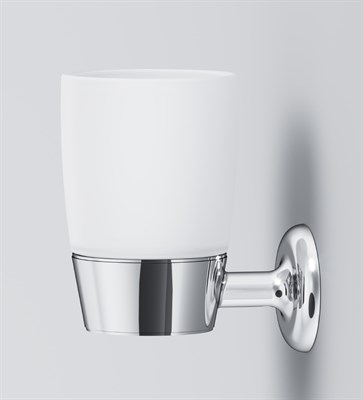 Стакан AM.PM Like стеклянный с настенным держателем A8034300 - фото 45337