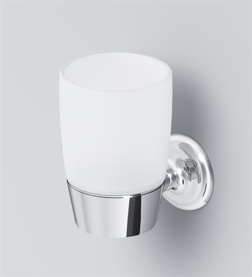 Стакан AM.PM Like стеклянный с настенным держателем A8034300 - фото 45339