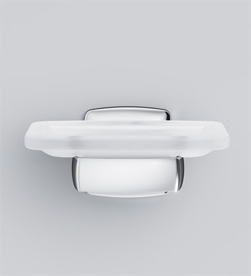 Мыльница AM.PM Gem стеклянная с настенным держателем A9034200 - фото 45391