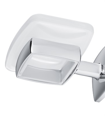 Мыльница AM.PM Gem стеклянная с настенным держателем A9034200 - фото 45392