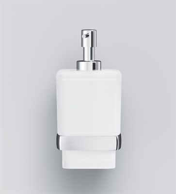 Диспенсер AM.PM Gem стеклянный для жидкого мыла с настенным держателем A9036900 - фото 45407