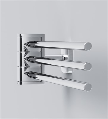 Вешалка-вертушка AM.PM Gem тройная для полотенец A9032700 - фото 45583