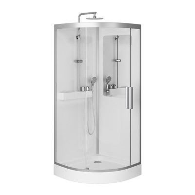 Душевая кабина AM.PM Like, без гидромассажа, 90х90 W80C-016-090MTA - фото 45854