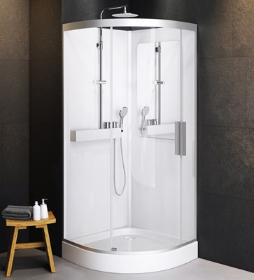 Душевая кабина AM.PM Like, без гидромассажа, 90х90 W80C-016-090MTA - фото 45855