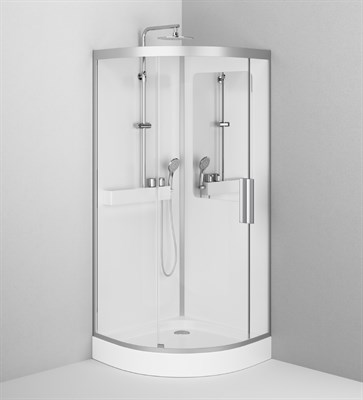 Душевая кабина AM.PM Like, без гидромассажа, 90х90 W80C-016-090MTA - фото 45857