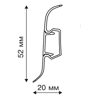 Угол GRACE внутренний Т01 Белый - фото 46339