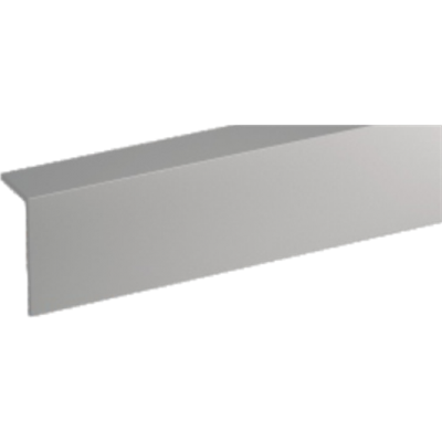 Угол GRACE ПВХ с тиснением Rico Moulding однотонный 20*20*2700 №103 (серый) - фото 46393