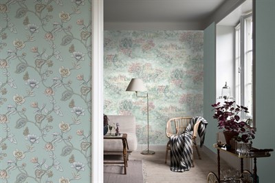 Обои EURO DECOR Saint-Tropez декор 7084-04 виниловые 1,06*10,05м (1упак-6рул) - фото 46734