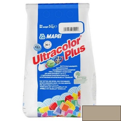 Затирка для швов MAPEI ULTRACOLOR PLUS 133" (2кг) 6013302 - фото 47880