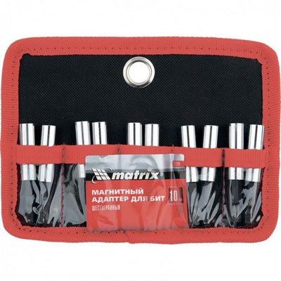 Адаптер MATRIX магнитный для бит, шестигранный, 10 шт 11398 - фото 48267