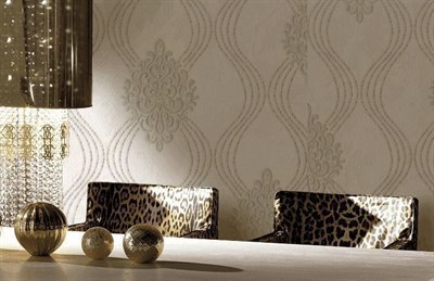 Обои EURO DECOR Collier декор 8017-00 виниловые 1,06*10,05м (1упак-6рул) - фото 48388