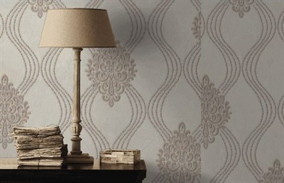 Обои EURO DECOR Collier декор 8017-01 виниловые 1,06*10,05м (1упак-6рул) - фото 48390