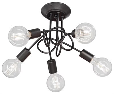 Люстра VITALUCE V3727-1/5PL 5хЕ27 - фото 48606