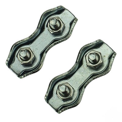 Зажим троса СТРОЙБАТ Duplex 3мм (2 шт) Fixbox 3009/4742622 - фото 49277