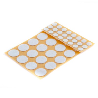 Пункт СТРОЙБАТ fix-o-moll фетр.самокл.круглый коричневый(40шт) 24578/3566375 - фото 49319