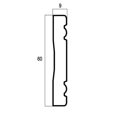 Багет интерьерный Антик 164-767 Бордюр 60, цв. античная медь/27 - фото 49878
