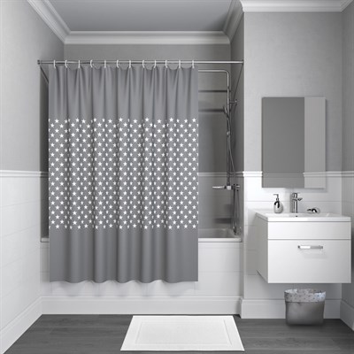 Штора IDDIS для ванной комнаты полиэстер 200*240см B44P224i11 - фото 50025