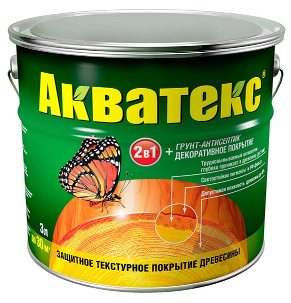 Средство РОГНЕДА АКВАТЕКС защитно-декоративное покрытие 2в1 дуб 3л - фото 50098