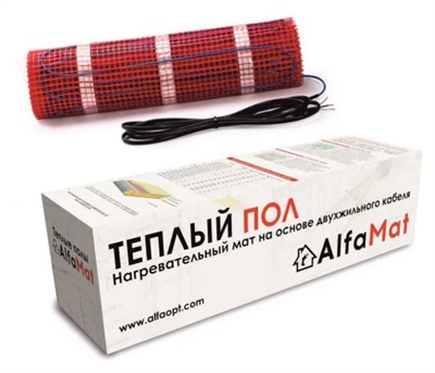Нагревательный мат Alfamat 6 м.кв - фото 50345