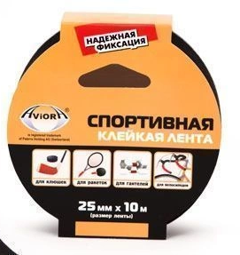 Лента AVIORA спортивная клейкая 25мм*10м арт.302-125 - фото 50450