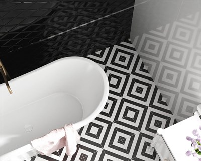 Плитка PARADYZ напольная GRES MODERN SZKL.STRUKTURA MOTYW B 19,8X19,8 G1 - фото 50710