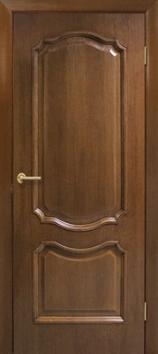 Полотно ОМИС дверное Кармен ПГ 700*2000*34 дуб тонированный под орех - фото 51156