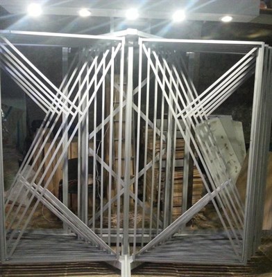 Экспозитор Логика-4 под кафель 2000х1000 мм компл. ЛЮКС - led свет. gx-53 - фото 51284