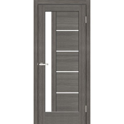 Полотно ОМИС дверное Mistral черное стекло (пленка ПВХ) 600*2000*34 premium grey - фото 51327