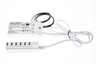 Трансформатор AL LED ET10K 12V 10W - фото 51394