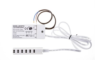 Трансформатор AL LED ET10K 12V 10W - фото 51395