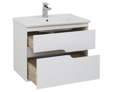 Тумба AQUANET Модена 75 белый 198486 - фото 51758