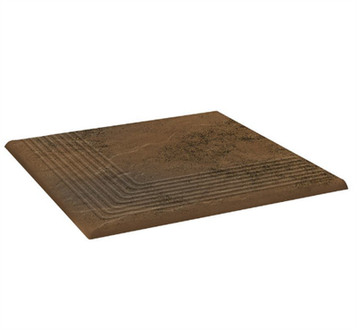 Ступень PARADYZ угловая клинкерная SEMIR BEIGE STOPNICA NAROŻNA 30X30 G1 - фото 52319