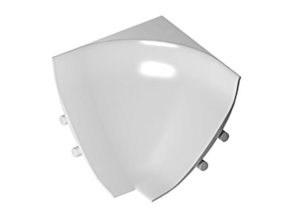 Фурнитура GRACE для бордюра для ванн и столешниц (1 вн. угол, 1 нар. угол, 2 торц загл.) ИС.131362 - фото 52352