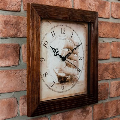 Часы настенные САЛЮТ ДС-2АС28-176 Парусник - фото 52742