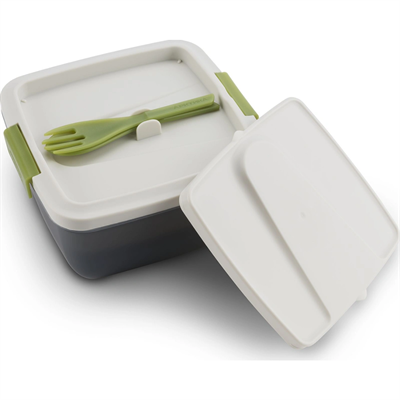 Ланчбокс АРКТИКА 1600мл серый/зеленый 030-1600 - фото 53275