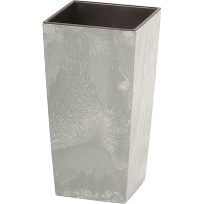 Горшок цветочный URBI SQUARE BETON бетонный DURS400E-422U - фото 53291