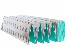 Подложка-гармошка Солид AntiSlip под замковый LVT зелёная 1000*250*1,5мм (1шт-10кв.м) кор/12шт - фото 53349