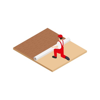 Укладка ковролина без подготовки основания - фото 53992