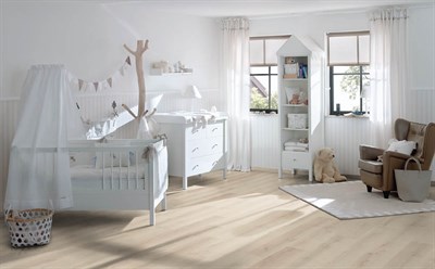 Ламинат ЭГГЕР HOME NEW 8мм/32кл. EHL133 Дуб Колпино белый (1,9948квм) - фото 54124